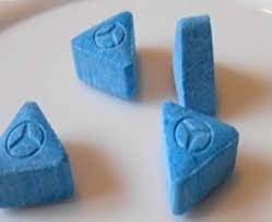 Blue Mercedes Ecstasy Pills