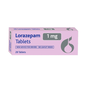 Lorazepam 1 mg Tablets
