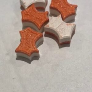 Orange and white Sprite 300mg MDMA Pills