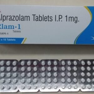 Alprazolam Rlam 1mg Tablets